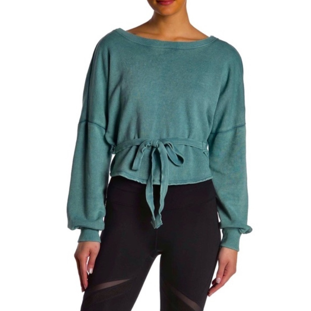Free People Movement Charlotte Wrap Sweatshirt